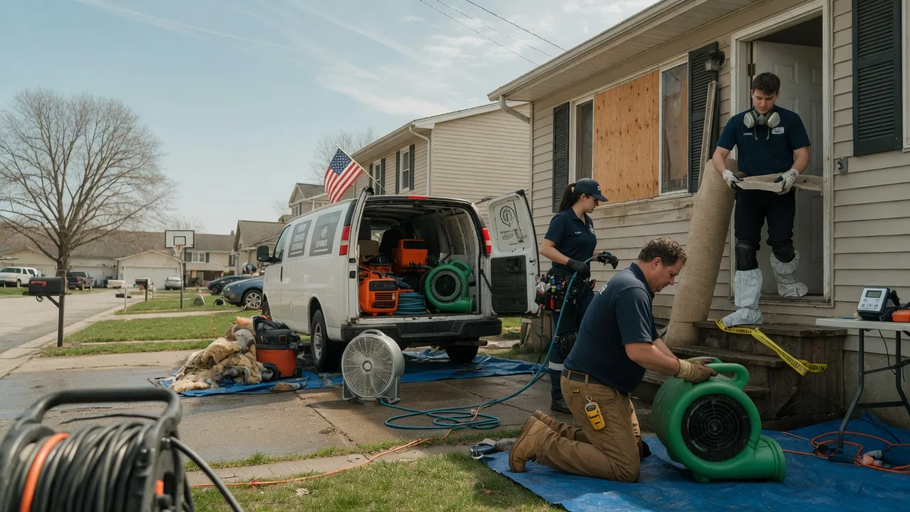 Water Damage Restoration in Camp Douglas, WI near me